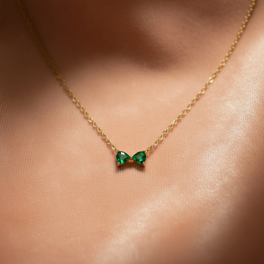 Little Luxe Green Bow