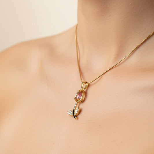 Bloomie – Tulip Pendant Necklace