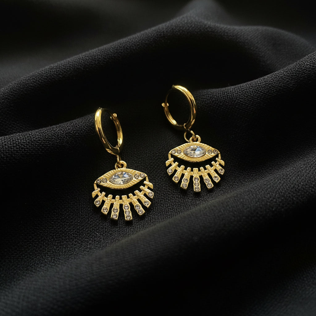 Nazar Rani Statement Drop Earrings