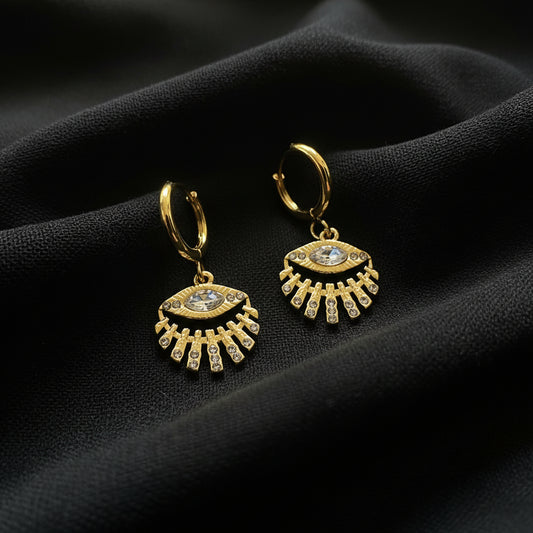 Nazar Rani Statement Drop Earrings