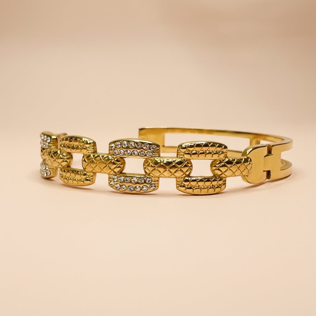 Medusa Bangle Bracelet