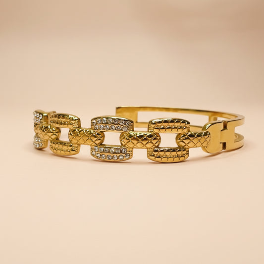 Medusa Bangle Bracelet