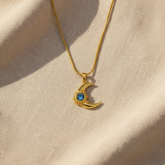 Moonbow – Moon Pendant Necklace