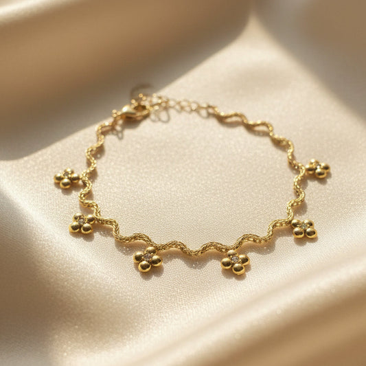 Petaline Charm Bracelet