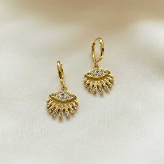 Nazar Rani Statement Drop Earrings