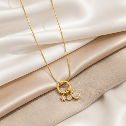 Dandelion – Floral Charm Pendant Necklace
