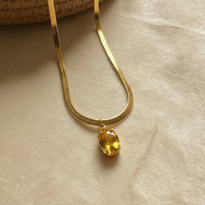 Valyr Golden Fire Snake Chain