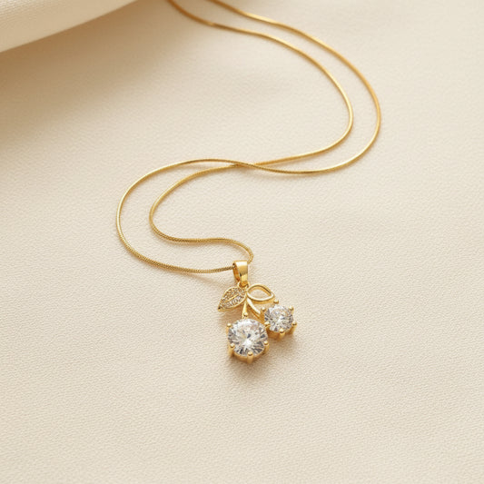 Berry Kiss Dainty Necklace