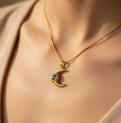 Moonbow – Moon Pendant Necklace