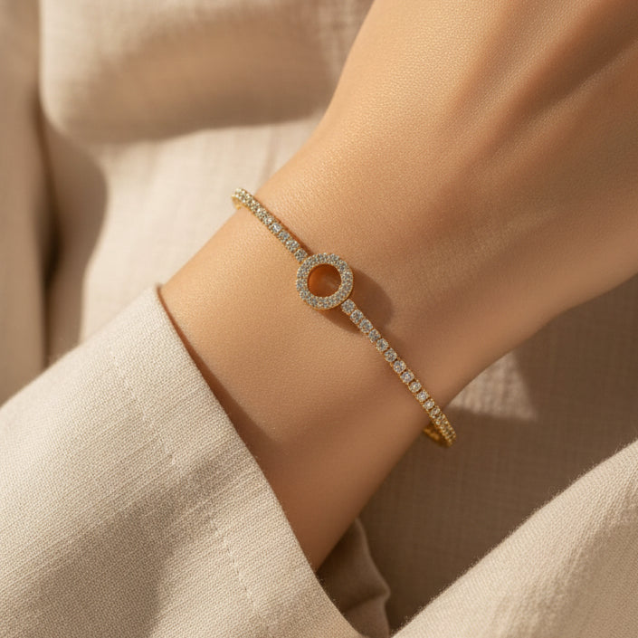 Confetti Tennis Bracelet