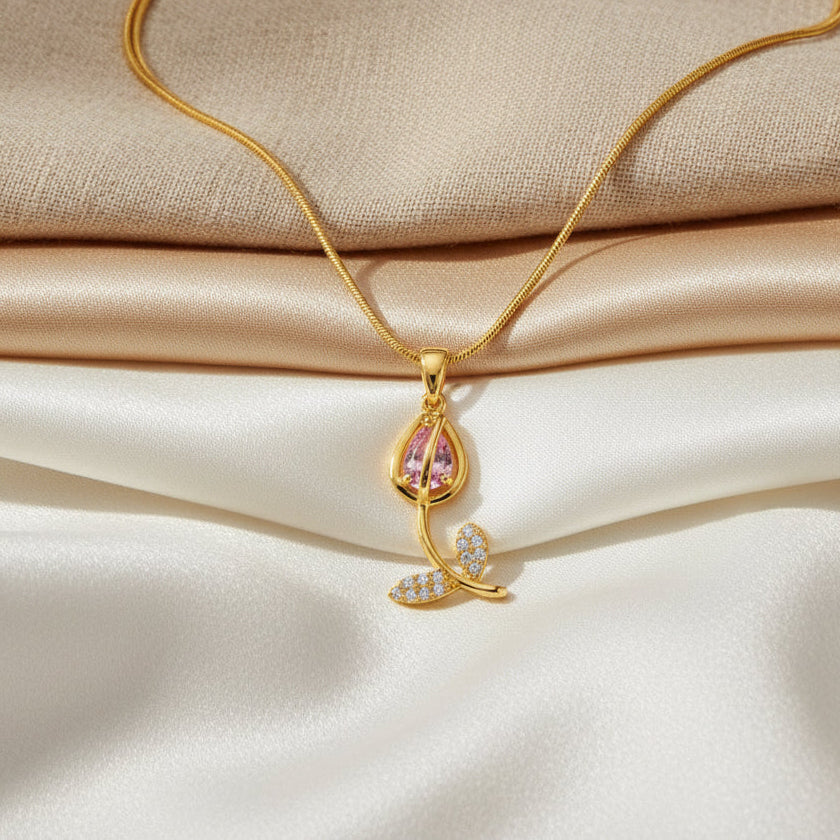 Bloomie – Tulip Pendant Necklace