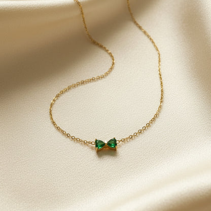 Little Luxe Green Bow