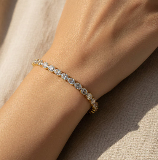 Bellatrix – Oval Tennis Bracelet