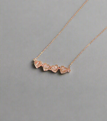 Eterna Hearts and Clover Two-Way Chain