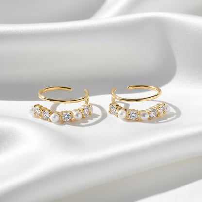 Double Trouble – Faux Double Piercing Earrings