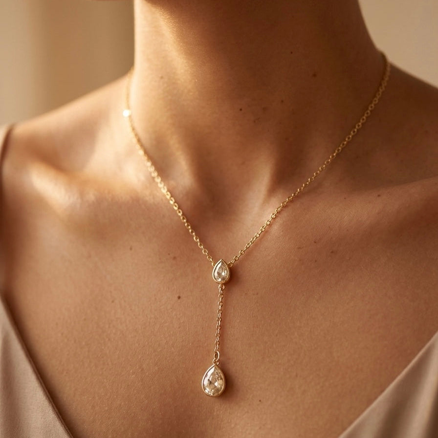 Magdaline - Dewdrop Necklace
