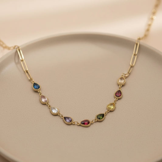 Noor Multi Colored Necklace
