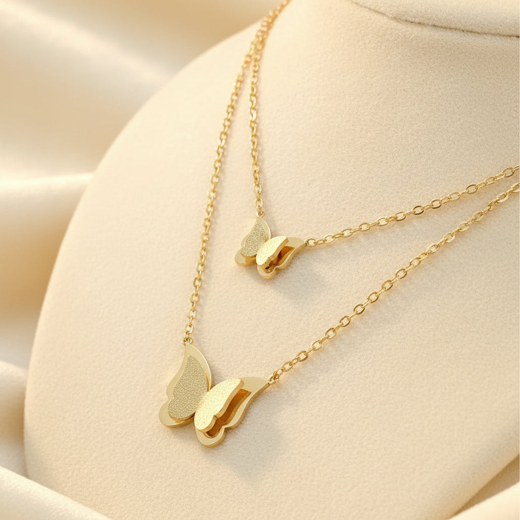 Melina Layered Butterfly Chain