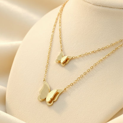 Melina Layered Butterfly Chain