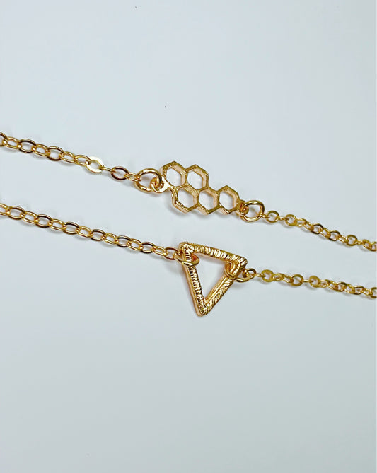 Prisma and Hexa Bracelet Duo