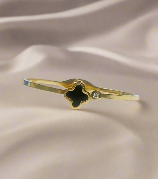 Ravena Clover Bangle Bracelet