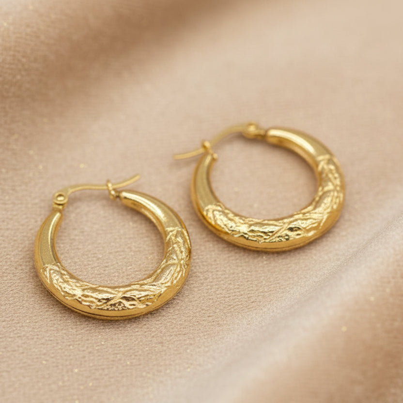 Sunny Hoop Earrings