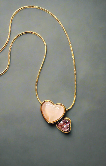 Velin Hearts Pendant Necklace